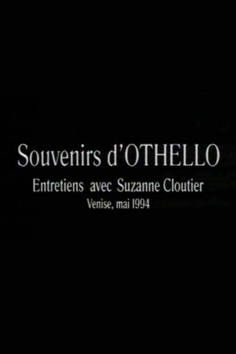 Souvenirs d’Othello